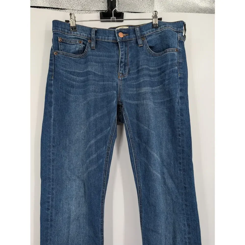 J Crew Selvedge Matchstick Dark Wash Denim Size 29 Casual Comfort Errands Staple